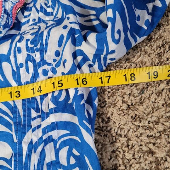Lilly Pulitzer- Sarasota Beaded tunic top- size XXS - Picture 5 of 9